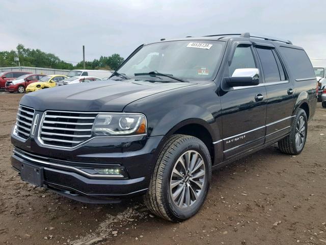 5LMJJ3JT2GEL08238 - 2016 LINCOLN NAVIGATOR BLACK photo 2