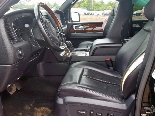 5LMJJ3JT2GEL08238 - 2016 LINCOLN NAVIGATOR BLACK photo 5