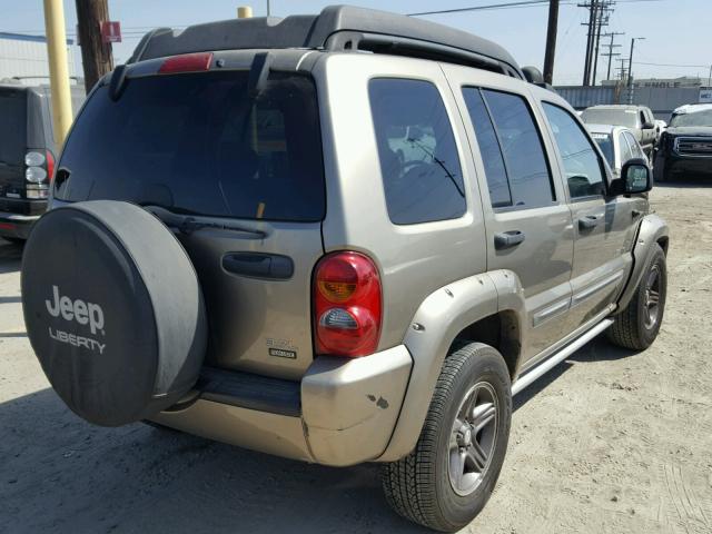 1J4GK38K24W275043 - 2004 JEEP LIBERTY RE 米色 照片 4