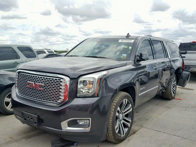 1GKS1HKJ0HR244026 - 2017 GMC YUKON XL D BLACK photo 2