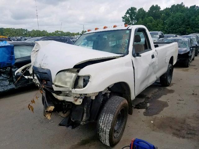 5TBJN32123S396875 - 2003 TOYOTA TUNDRA WHITE photo 2