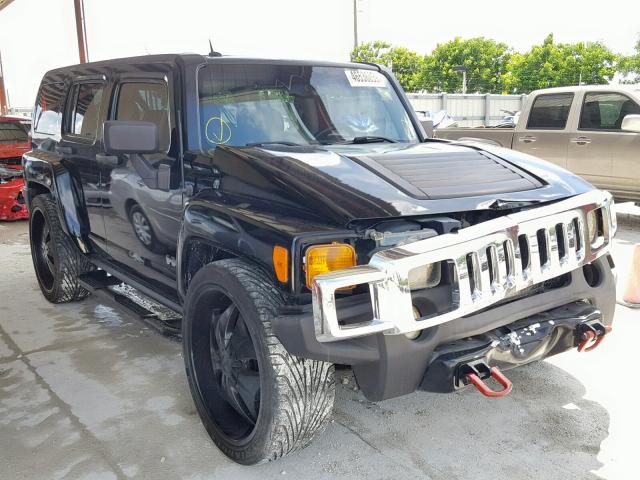 5GTDN136068277663 - 2006 HUMMER H3 BLACK photo 1