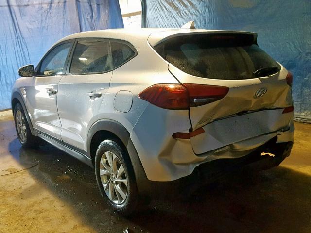 KM8J2CA45KU905214 - 2019 HYUNDAI TUCSON SE SILVER photo 3