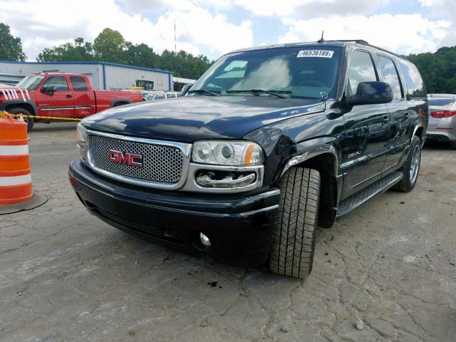 1GKFK66U72J273360 - 2002 GMC DENALI XL BLACK photo 2