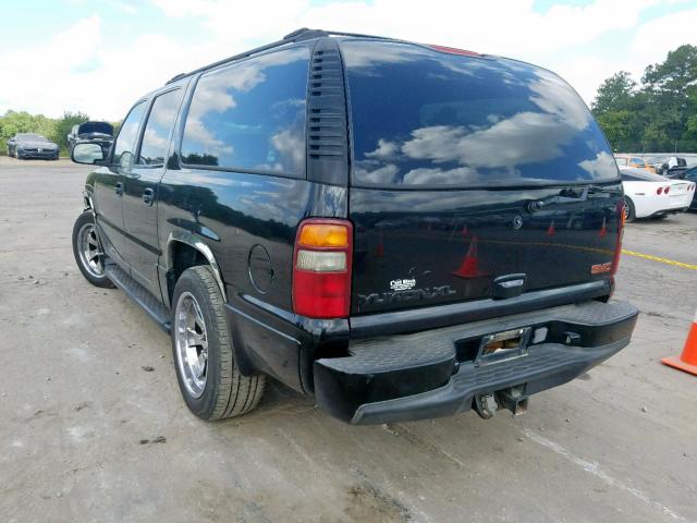 1GKFK66U72J273360 - 2002 GMC DENALI XL BLACK photo 3