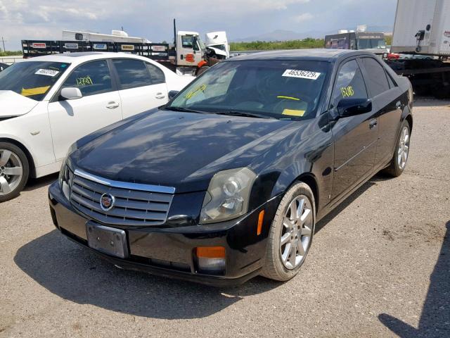 1G6DP577760131743 - 2006 CADILLAC CTS HI FEA BLACK photo 2