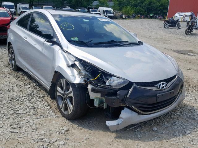 KMHDH6AE4DU002349 - 2013 HYUNDAI ELANTRA CO GRAY photo 1