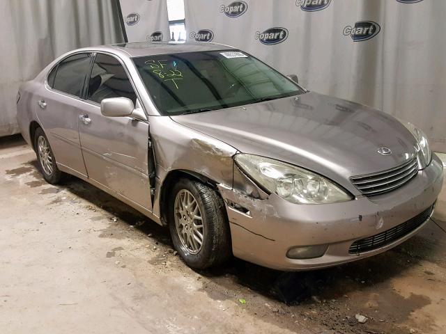 JTHBA30G045033205 - 2004 LEXUS ES 330 BEIGE photo 1