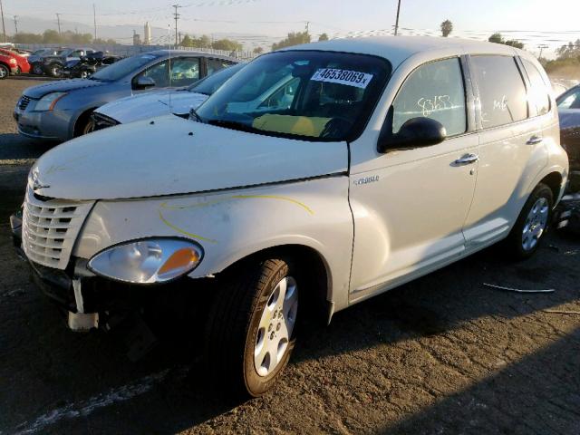 3C4FY58B35T596267 - 2005 CHRYSLER PT CRUISER WHITE photo 2