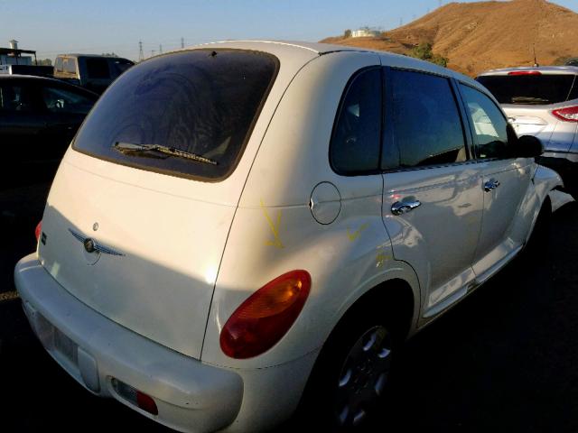 3C4FY58B35T596267 - 2005 CHRYSLER PT CRUISER WHITE photo 4