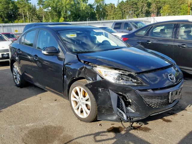 JM1BL1S53A1101172 - 2010 MAZDA 3 S BLACK photo 1