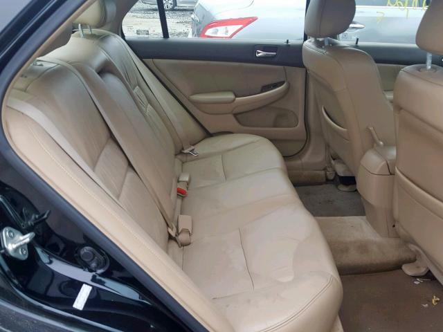 1HGCM56837A016372 - 2007 HONDA ACCORD EX BLACK photo 6