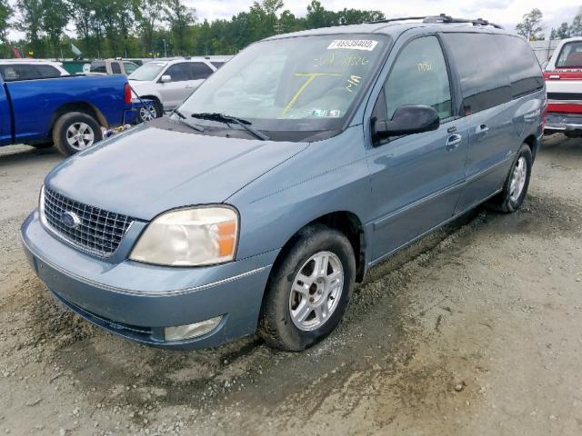 2FMZA52205BA21495 - 2005 FORD FREESTAR S GREEN photo 2