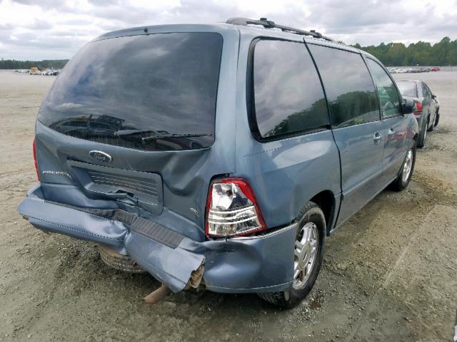 2FMZA52205BA21495 - 2005 FORD FREESTAR S GREEN photo 4