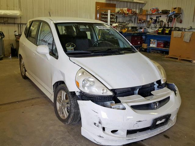 JHMGD37617S038123 - 2007 HONDA FIT S 白色 照片 1