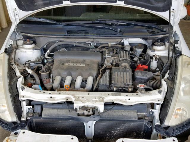 JHMGD37617S038123 - 2007 HONDA FIT S 白色 照片 7
