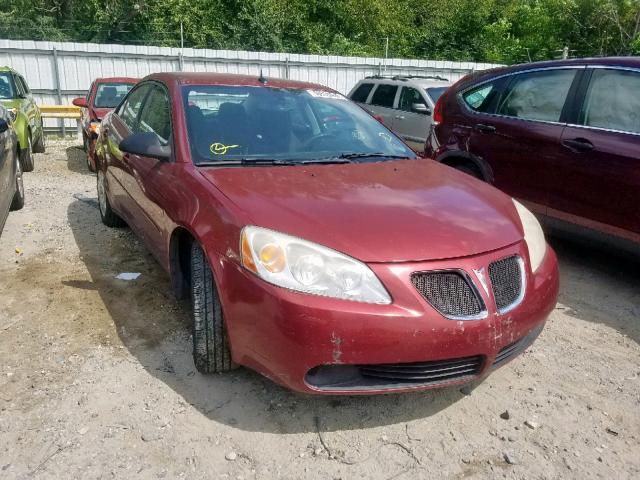 1G2ZF57BX84304097 - 2008 PONTIAC G6 VALUE L RED photo 1