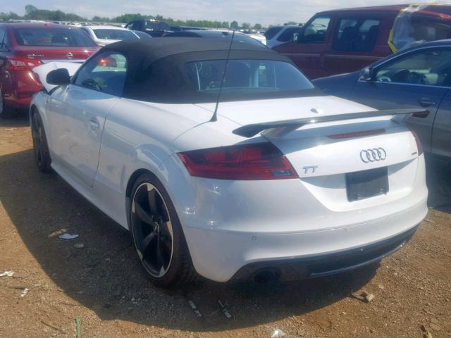 TRUSFAFK0E1001646 - 2014 AUDI TT PREMIUM WHITE photo 3