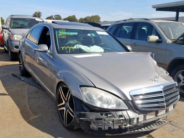 WDDNG71X17A034710 - 2007 MERCEDES-BENZ S 550 GRAY photo 1