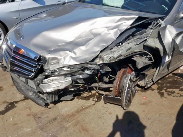 WDDNG71X17A034710 - 2007 MERCEDES-BENZ S 550 GRAY photo 9