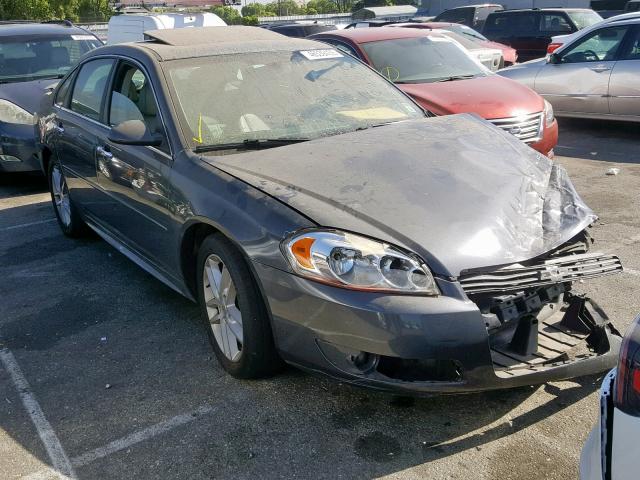 2G1WC5EM1B1128645 - 2011 CHEVROLET IMPALA LTZ CHARCOAL photo 1