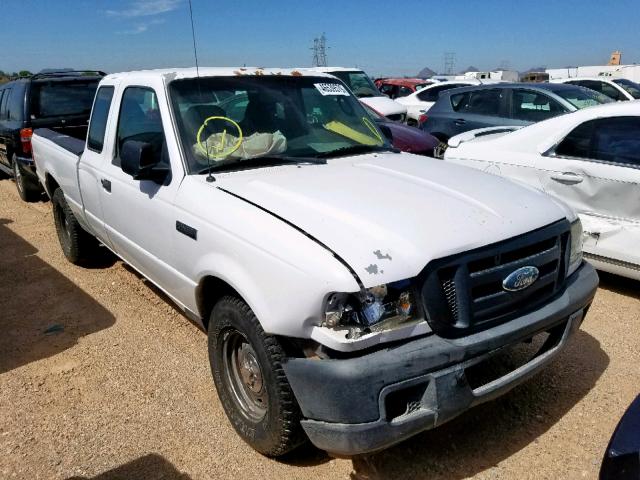 1FTYR14U36PA78106 - 2006 FORD RANGER SUP WHITE photo 1