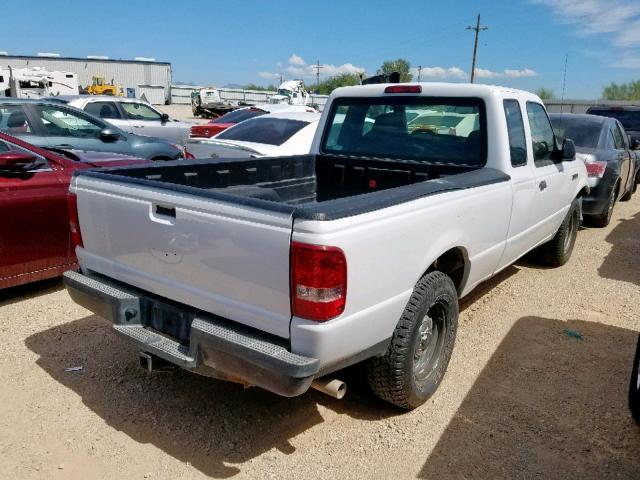 1FTYR14U36PA78106 - 2006 FORD RANGER SUP WHITE photo 4