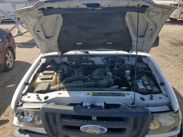 1FTYR14U36PA78106 - 2006 FORD RANGER SUP WHITE photo 7