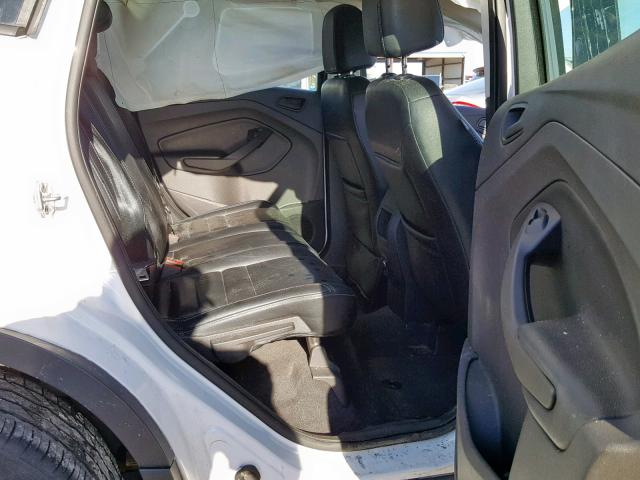 1FMCU0F76EUA02885 - 2014 FORD ESCAPE S WHITE photo 6