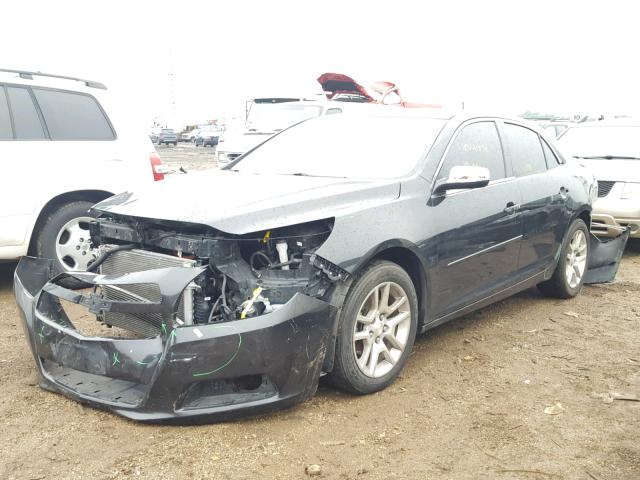 1G11D5SR9DF156891 - 2013 CHEVROLET MALIBU 1LT BLACK photo 2