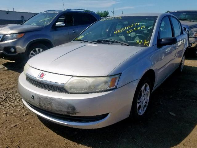 1G8AJ52F44Z151564 - 2004 SATURN ION LEVEL SILVER photo 2