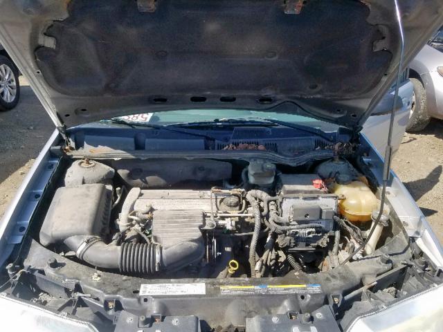 1G8AJ52F44Z151564 - 2004 SATURN ION LEVEL SILVER photo 7