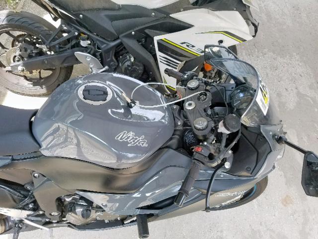 JKBZXJH18KA000031 - 2019 KAWASAKI ZX636 K GRAY photo 5