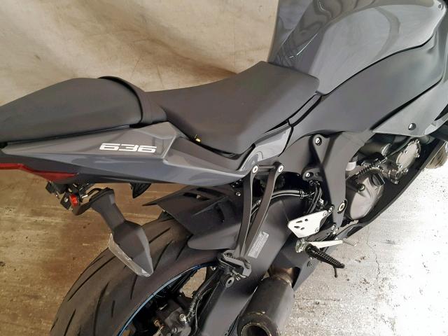 JKBZXJH18KA000031 - 2019 KAWASAKI ZX636 K GRAY photo 6