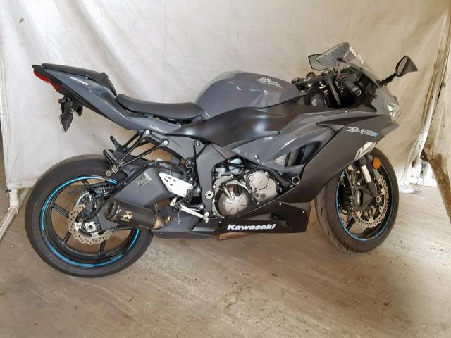 JKBZXJH18KA000031 - 2019 KAWASAKI ZX636 K GRAY photo 9