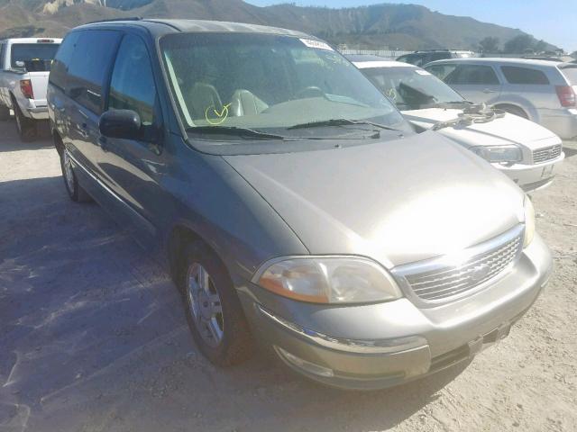 2FMZA52441BA14660 - 2001 FORD WINDSTAR S GREEN photo 1