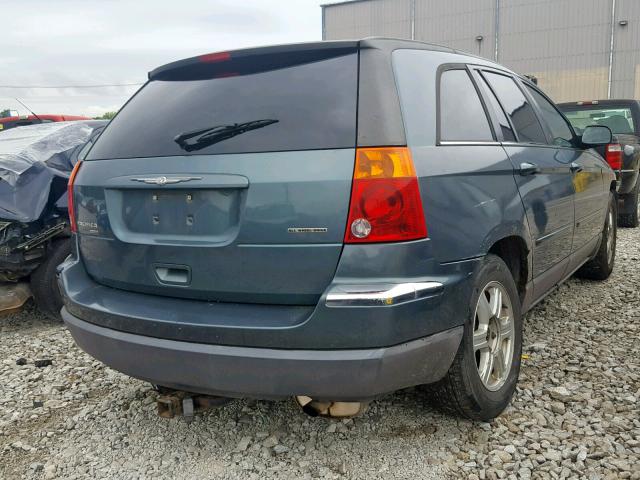 2C8GF684X5R301006 - 2005 CHRYSLER PACIFICA T BLUE photo 4