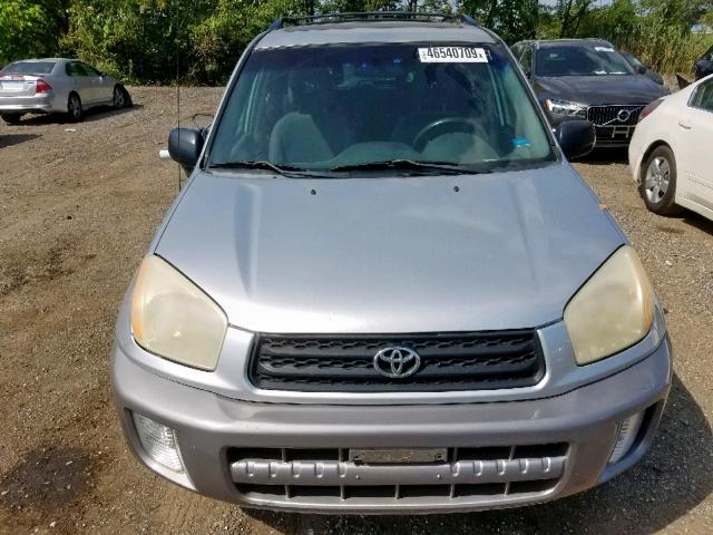 JTEHH20V726033866 - 2002 TOYOTA RAV4 SILVER photo 9