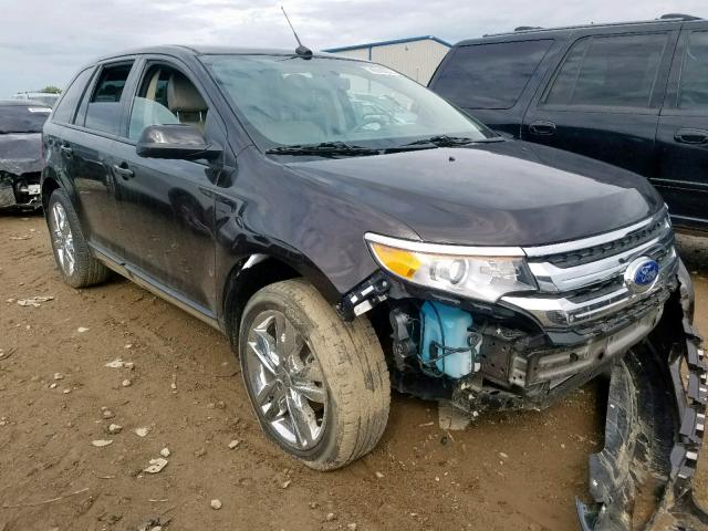 2FMDK3JC7DBA25659 - 2013 FORD EDGE SEL TWO TONE photo 1