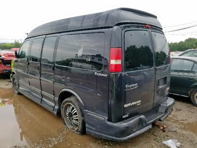 1GDFH15TX71200153 - 2007 GMC SAVANA RV BLACK photo 3