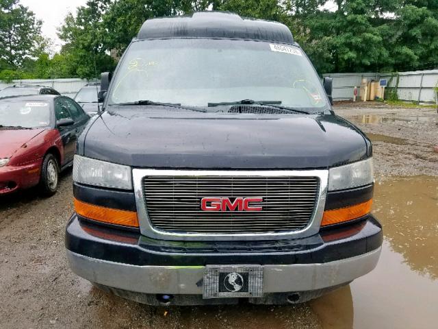 1GDFH15TX71200153 - 2007 GMC SAVANA RV BLACK photo 9