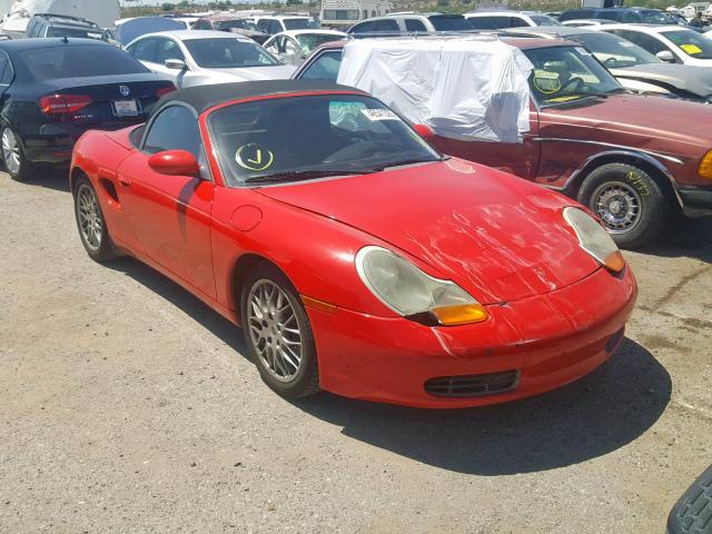 WP0CA29842U621655 - 2002 PORSCHE BOXSTER RED photo 1