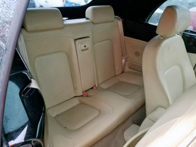 3VWBM31Y05M361362 - 2005 VOLKSWAGEN NEW BEETLE BLACK photo 6