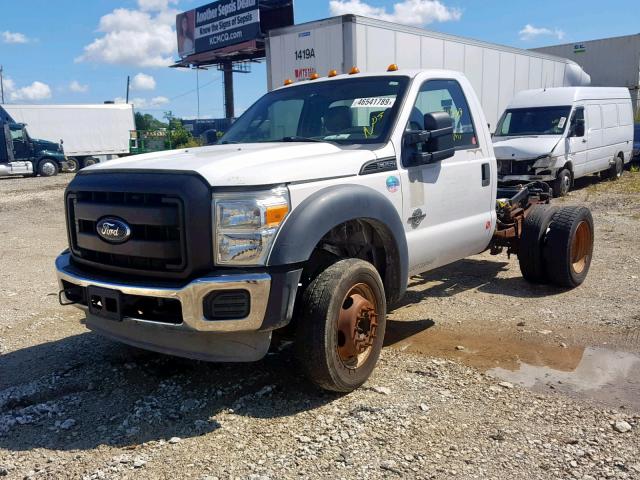 1FDUF5GT8CEA98811 - 2012 FORD F550 SUPER WHITE photo 2