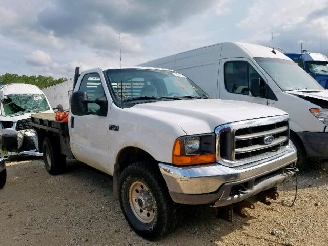 1FTSF31S8YEE41902 - 2000 FORD F350 SRW S WHITE photo 1