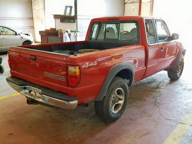 4F4ZR47E13TM11049 - 2003 MAZDA B4000 CAB RED photo 4