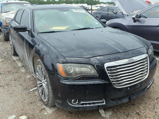 2C3CCABT9DH699460 - 2013 CHRYSLER 300 V6 BLACK photo 1