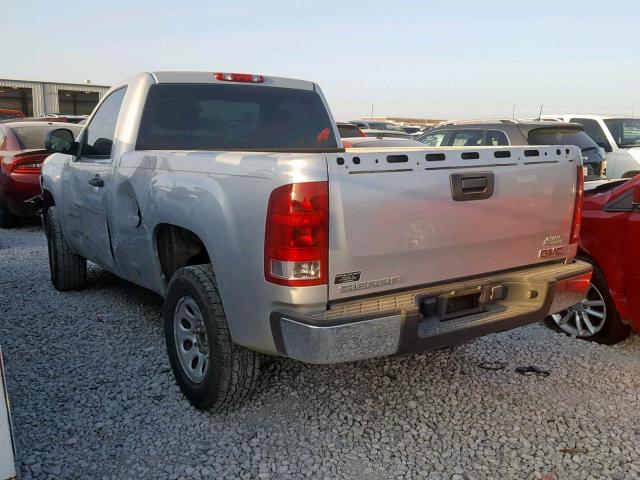 1GTPCTEX5AZ262039 - 2010 GMC SIERRA C15 SILVER photo 3