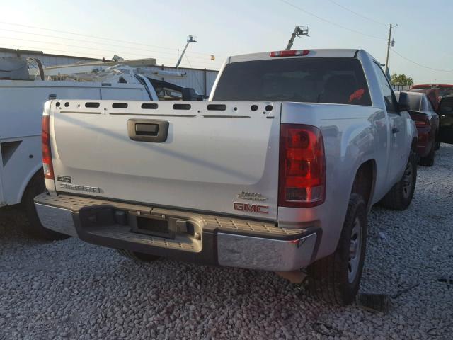 1GTPCTEX5AZ262039 - 2010 GMC SIERRA C15 SILVER photo 4