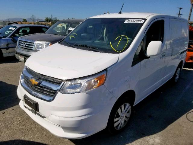 3N63M0YN3HK691768 - 2017 CHEVROLET CITY EXPRE WHITE photo 2